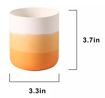 Ombre Ceramic Candle Holder